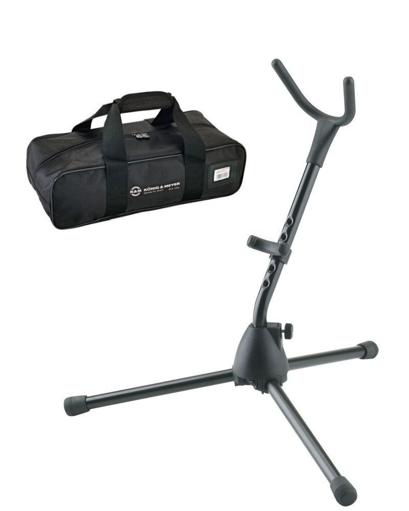 0700667392899 - K&M 14300 SaxophonstÃ¤nder SET mit passender Tragetasche 14302